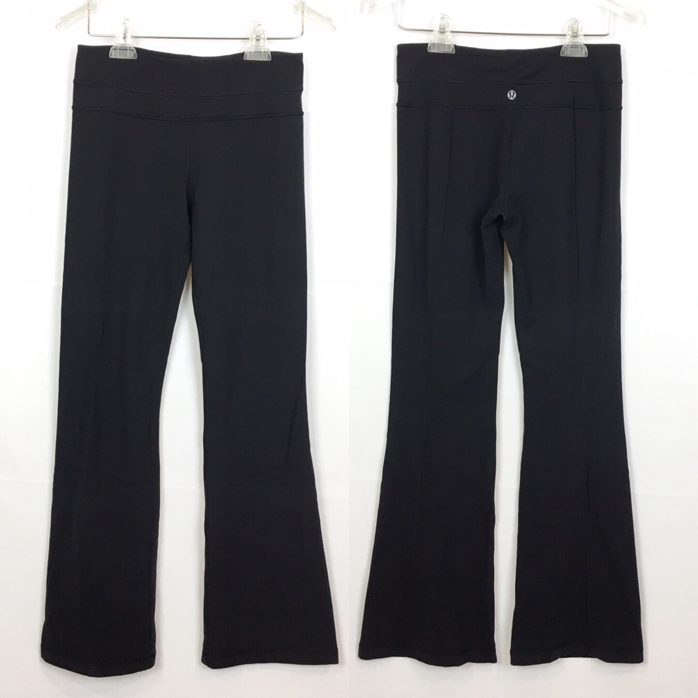 lululemon athletica Black Flared Pants